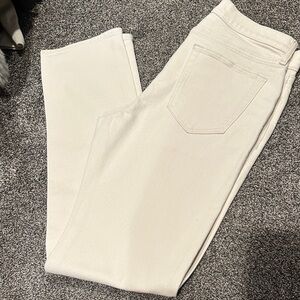 Banana Republic Men's Straight Leg Cream Pants